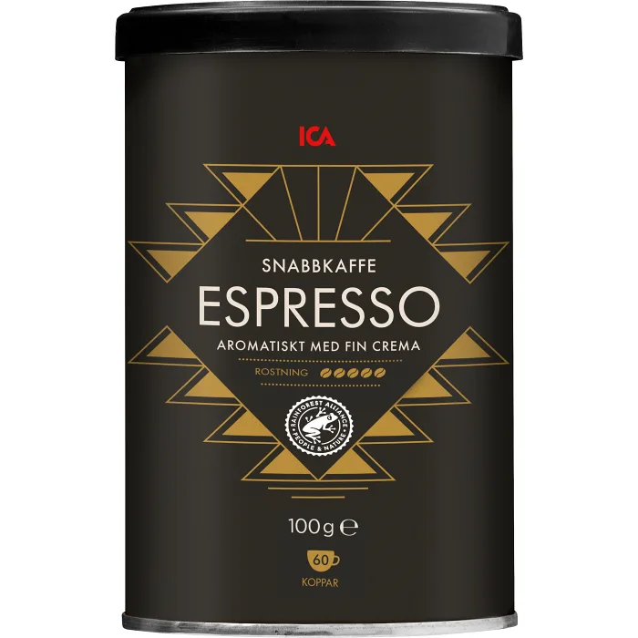 Snabbkaffe Espresso 100g ICA