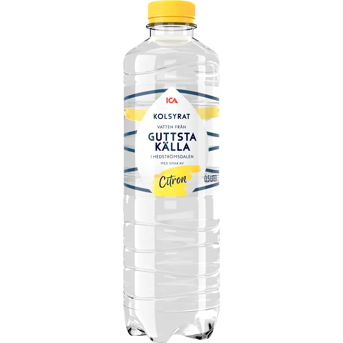 Vatten Kolsyrad Citron 50cl ICA