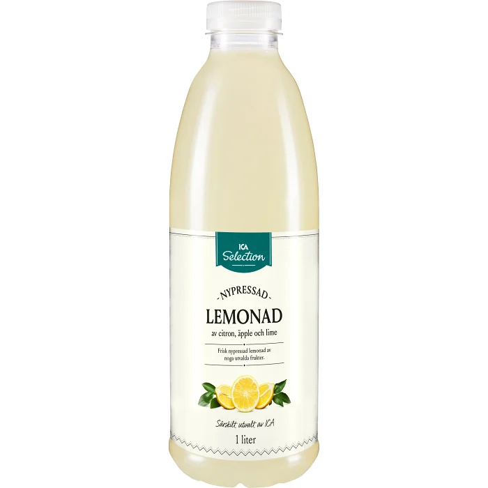 Lemonad Nypressad Citron 1l ICA Selection