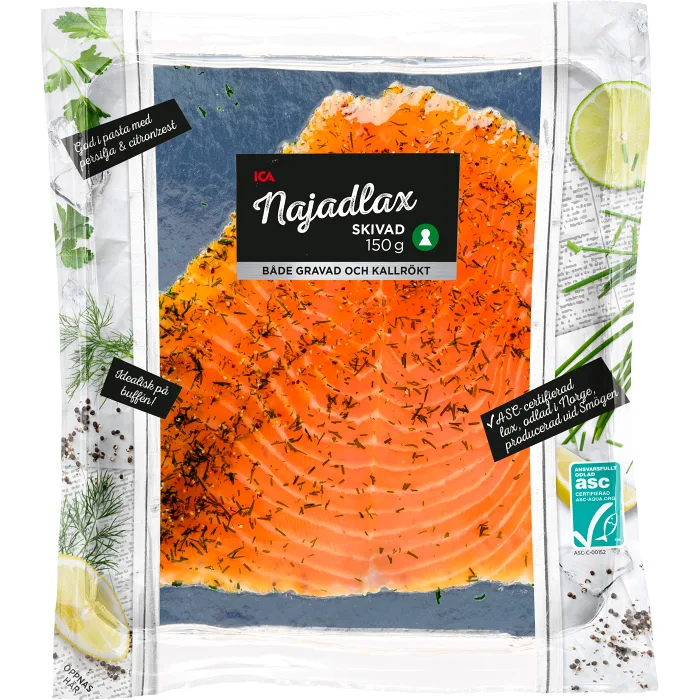 Lax najad 150g Miljömärkt ICA