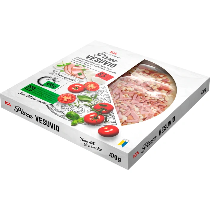 Pizza Färsk Vesuvio 470g ICA