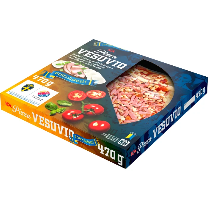 Pizza Färsk Vesuvio 470g ICA