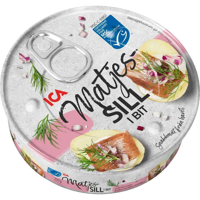 Matjessill i bit 200g ICA