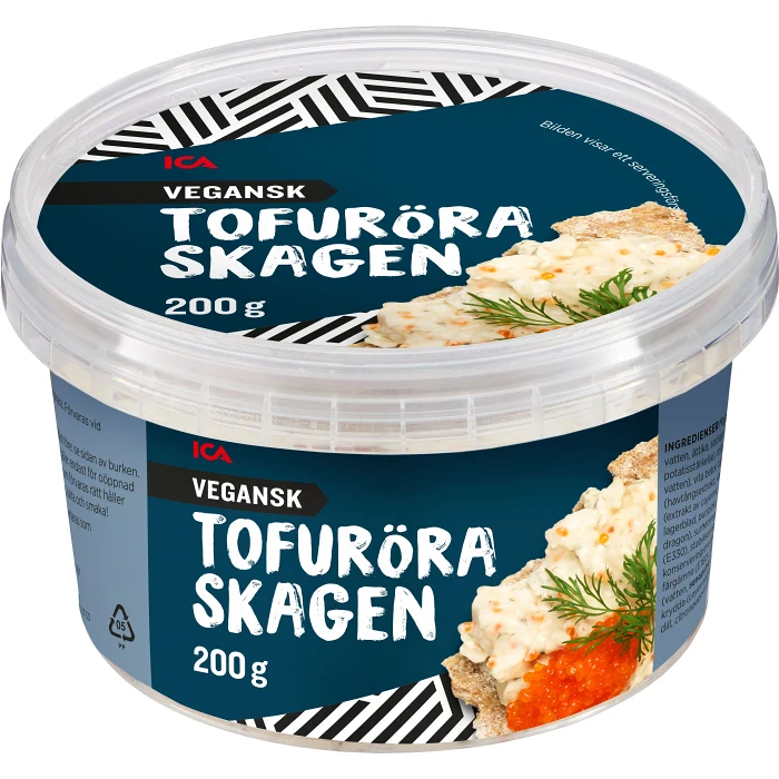 Tofuröra Skagen Vegansk 200g ICA