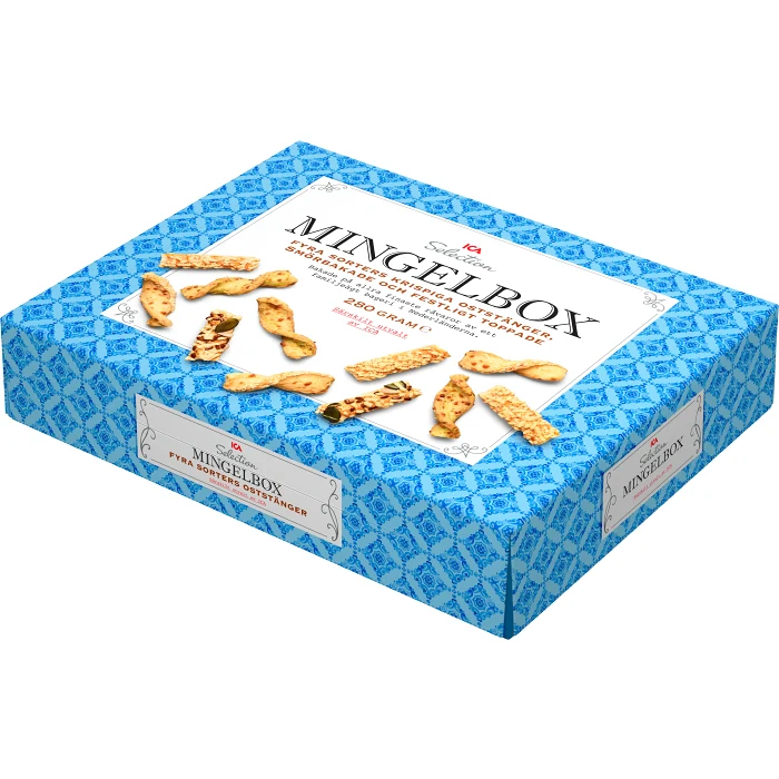 Kex Mingelbox Oststänger 280g ICA Selection