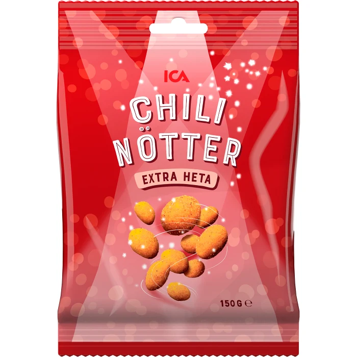 Chilinötter Extra Heta 150g ICA