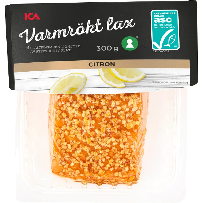 Lax i Bit Citron Varmrökt 300g Miljömärkt ICA