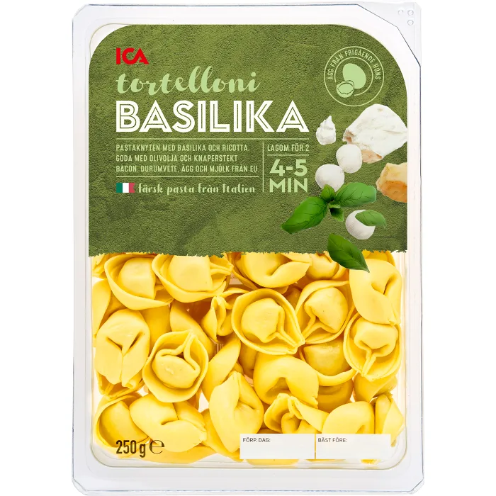 Tortelloni Basilika 250g ICA