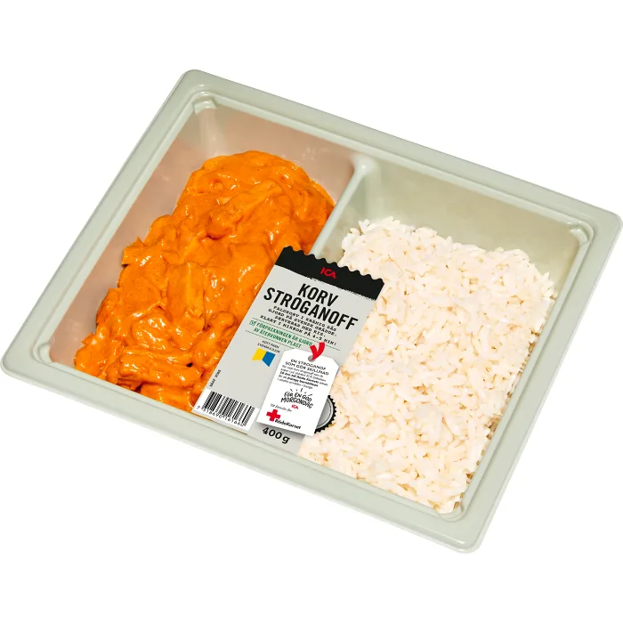 Korvstroganoff med ris 400g ICA