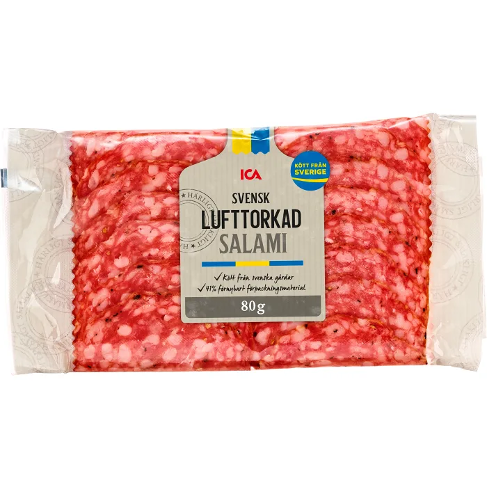 Salami Lufttorkad 80g ICA