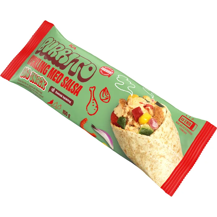 Burrito Kyckling med salsa 150g ICA