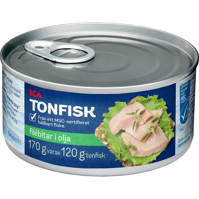 Tonfisk i olja 170g ICA