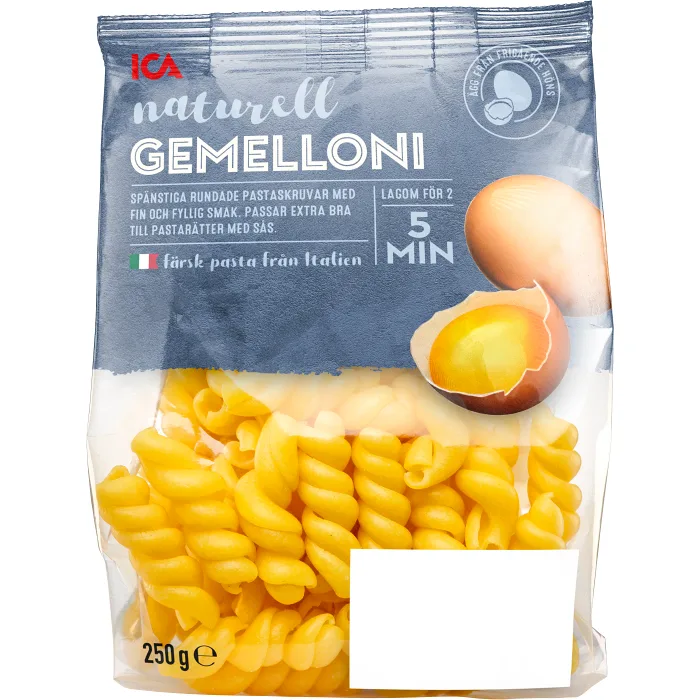 Pasta Gemelloni 250g ICA