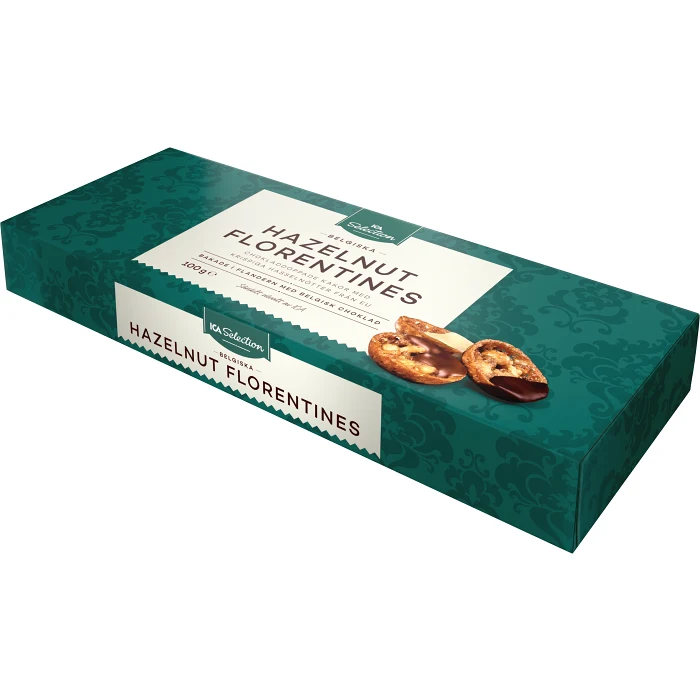 Kakor Belgiska Hazelnuts 100g ICA Selection