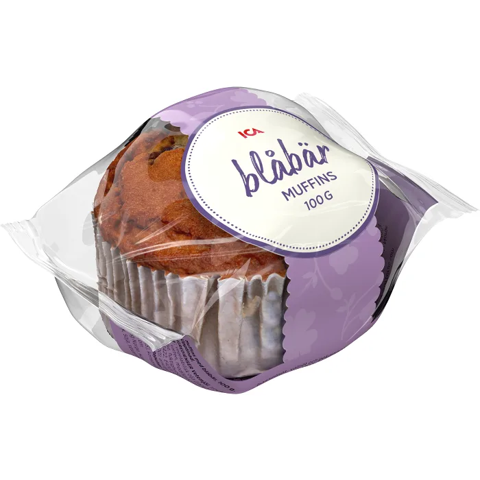 Muffins Blåbär 100g 1-p ICA