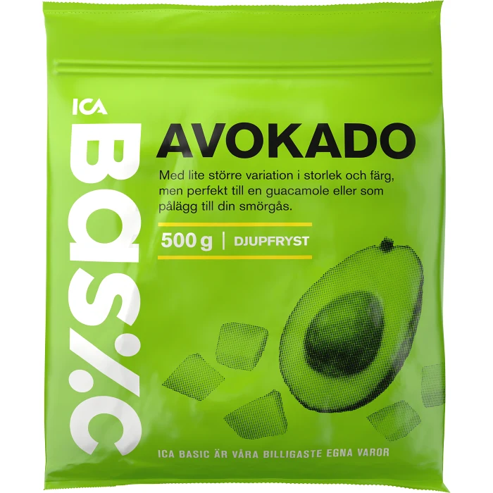 Avokado 500g ICA Basic | Handla mat online från din lokala ICA-butik