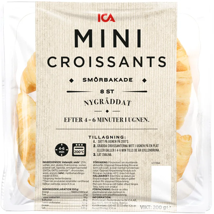 Mini Croissants 8-p ICA