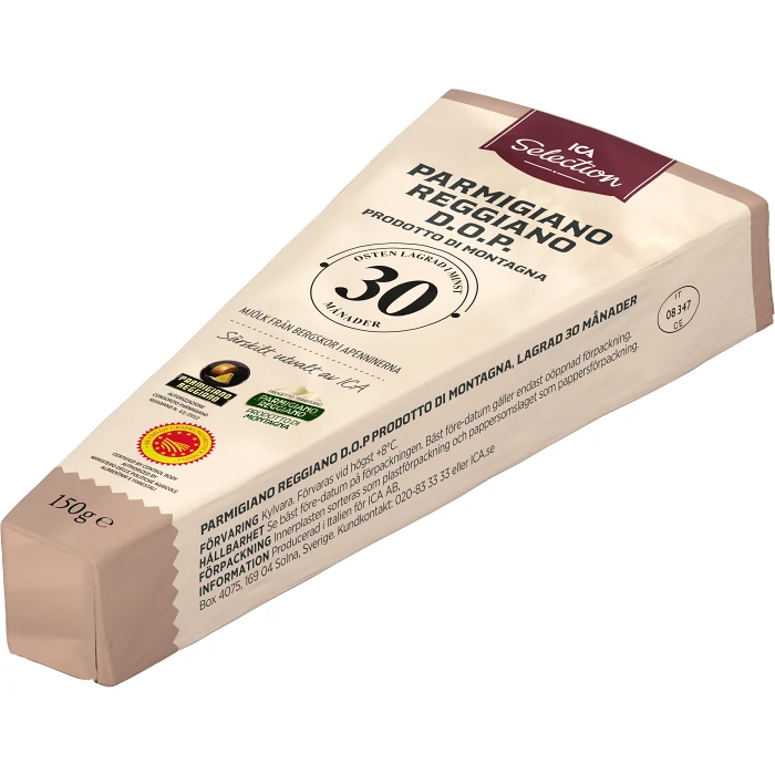 Parmigiano Reggiano Montagna 30m 150g ICA Selection