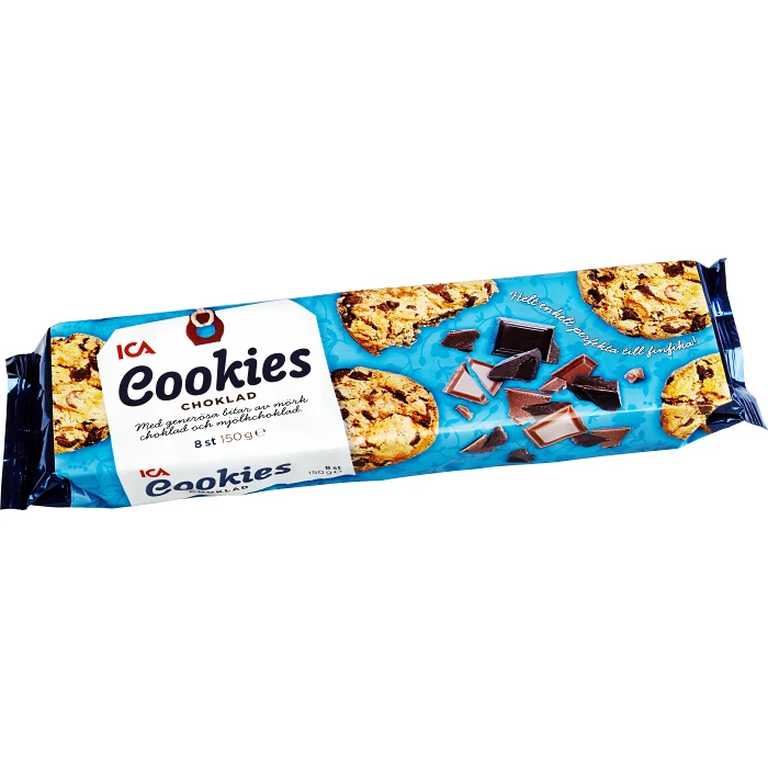 Cookies choklad 150g ICA