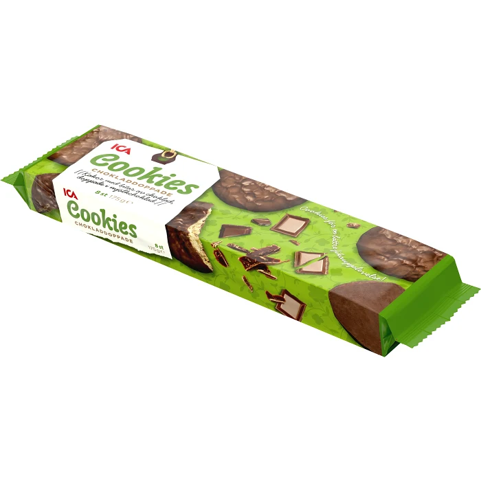 Cookies Chokladdoppade 175g ICA