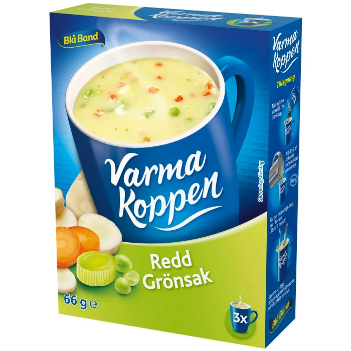 Grönsakssoppa Redd 3 portioner 6dl Varma Koppen