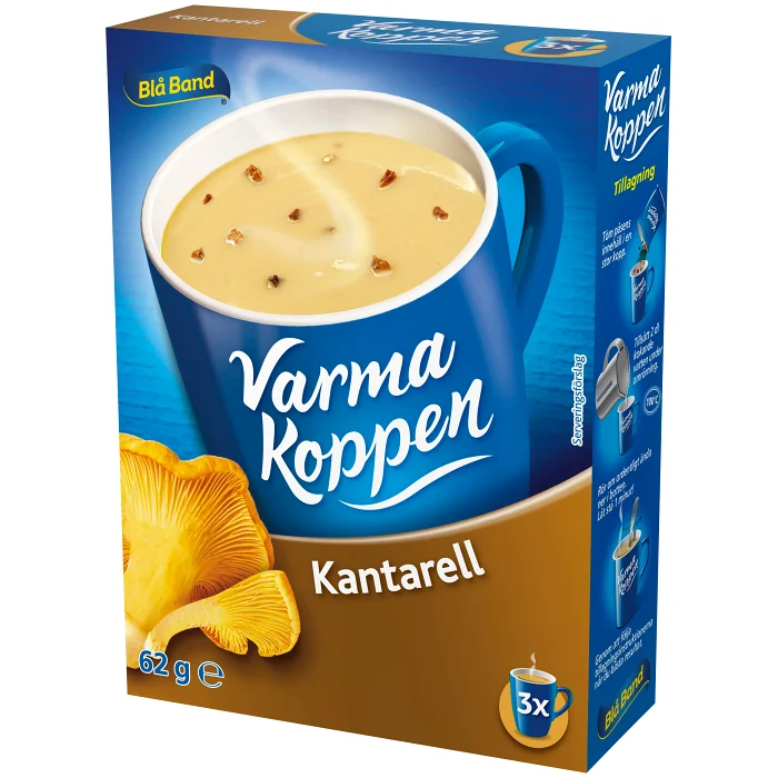 Kantarellsoppa 3 portioner 6dl Varma Koppen