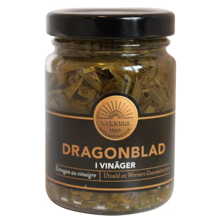Dragonblad i Vinäger 95g Werners GourmetService