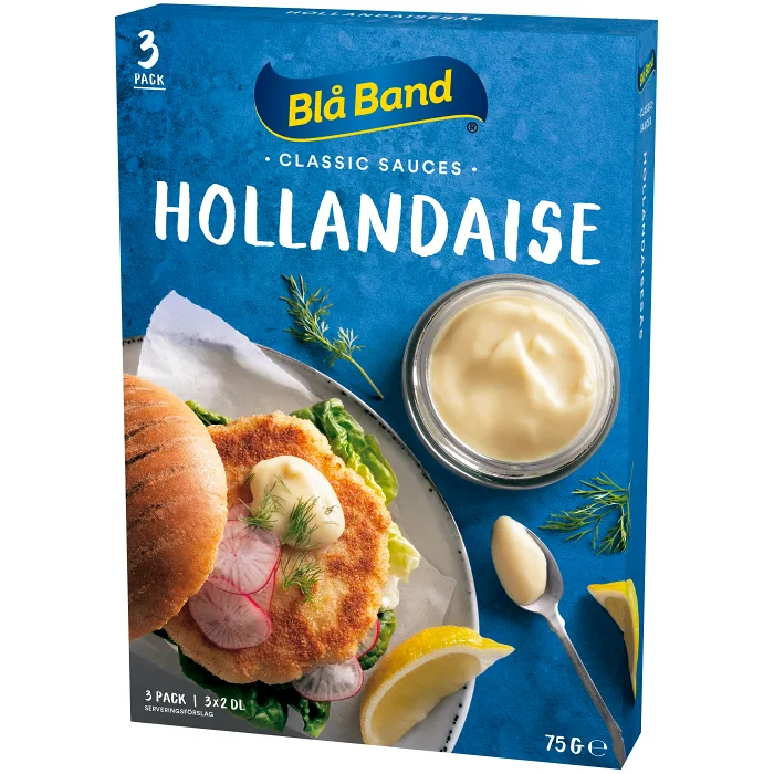 Hollandaisesås 3-p 6dl Blå Band