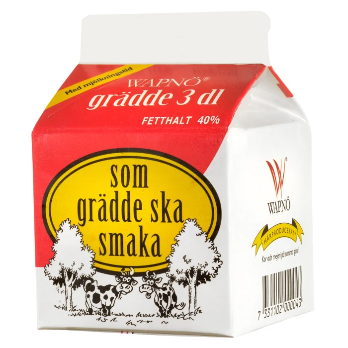Vispgrädde 3dl Wapnö