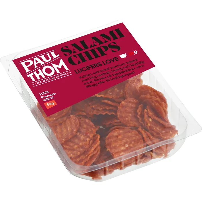 Salamichips Lucifers Love 80g PAUL och THOM
