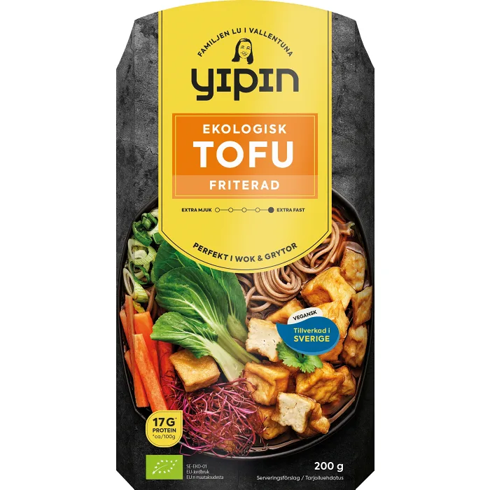 Tofu Friterad Ekologisk 200g YiPin