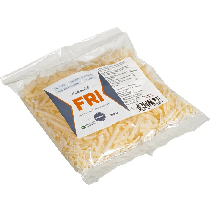 Ost Riven Vegetarisk 150g Fri