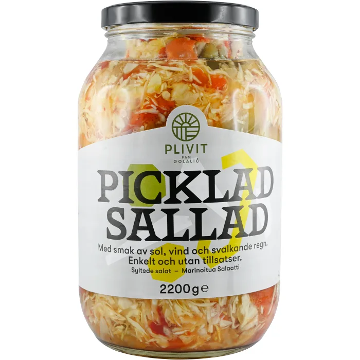 Picklad Sallad 2,4kg Plivit Trade