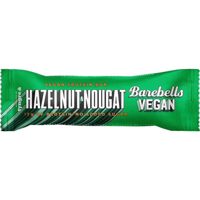 Vegan Bar Hazelnut & Nougat 55g Barebells