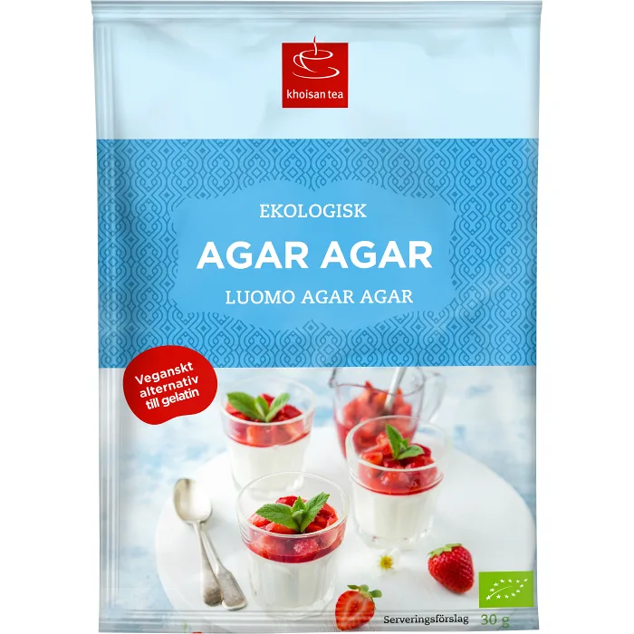 Agar agar Ekologisk 30g Khoisan Tea | Handla mat online från din lokala ...