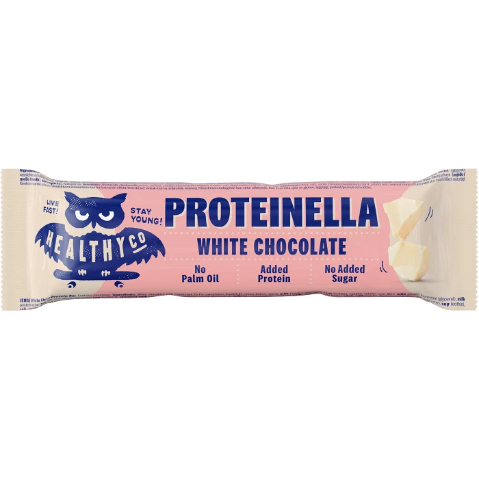 Proteinbar Proteinella White Chocolate 35g Healthyco