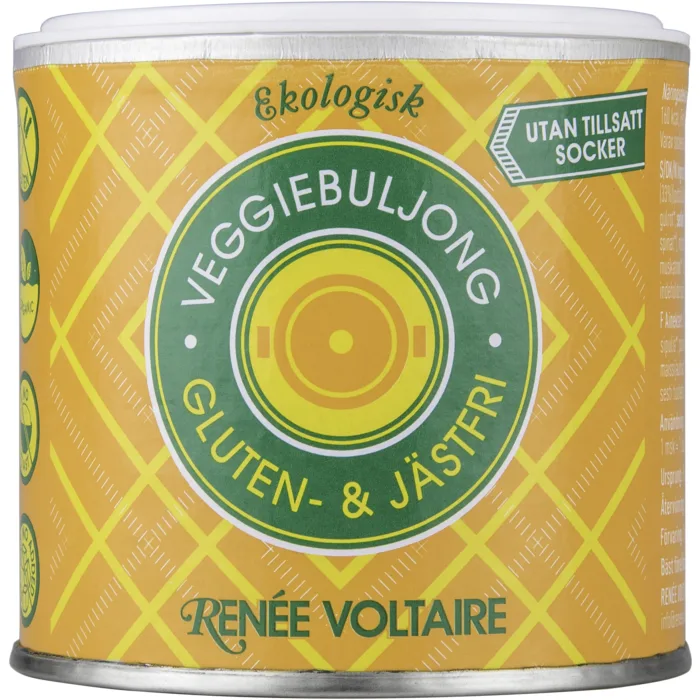 Buljong Veggi Gluten- & jästfri Ekologisk 120g Renée Voltaire