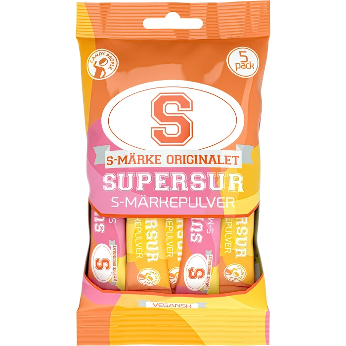 Supersurt Pulver 45g 5-p Candypeople