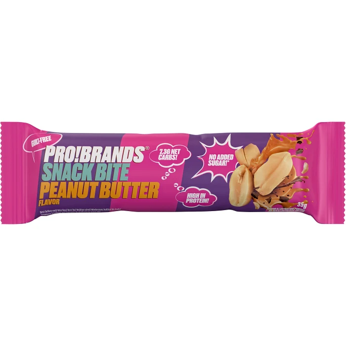 Snackbites peanut butter 35g PROBRANDS