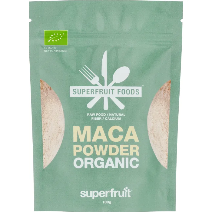 Macapulver Ekologisk 100g Superfruit Foods