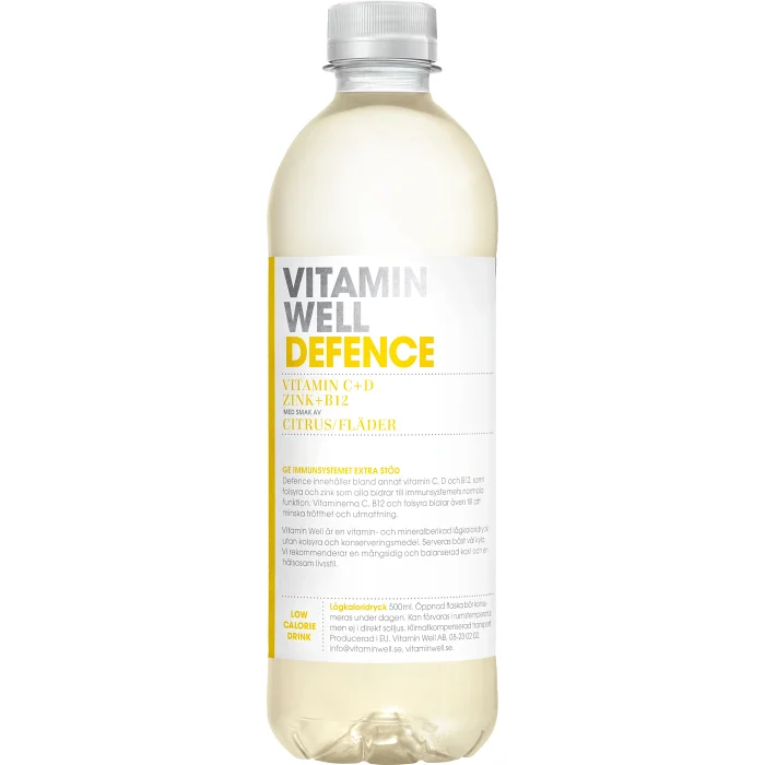 Defence Citrus & fläder 50cl Vitamin Well