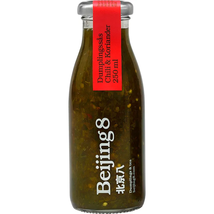 Dumplingssås Chilli & Koriander 250ml Beijing8