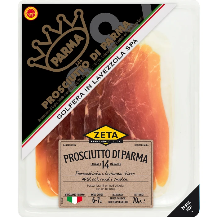 Prosciutto Di Parma 70g Zeta