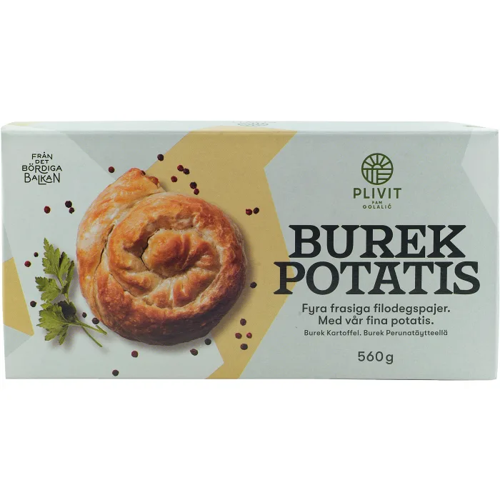 Burekpaj Potatis Fryst 560g 4-p Plivit