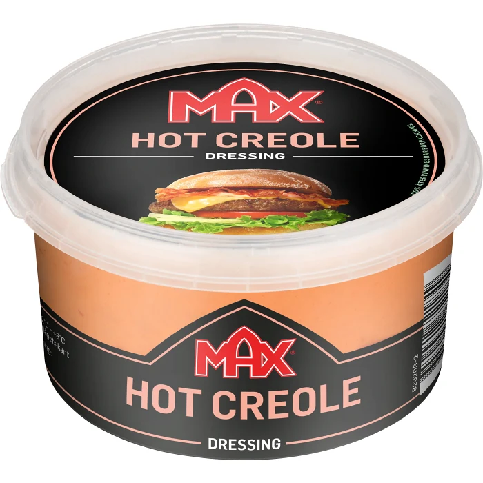 Hot creole dressing 220ml Max