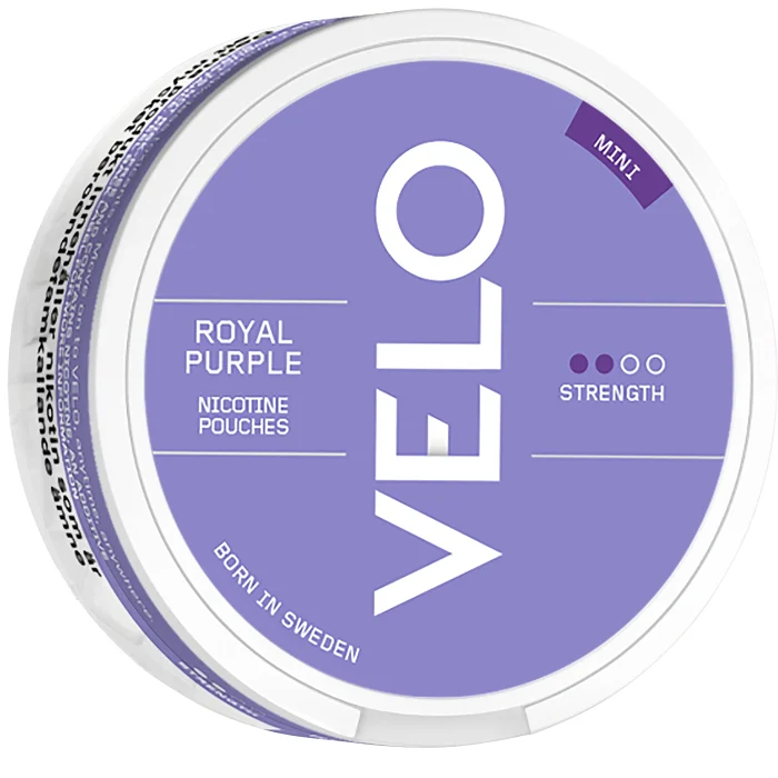 Nikotinpåse Mini Royal Purple 14,7g Velo