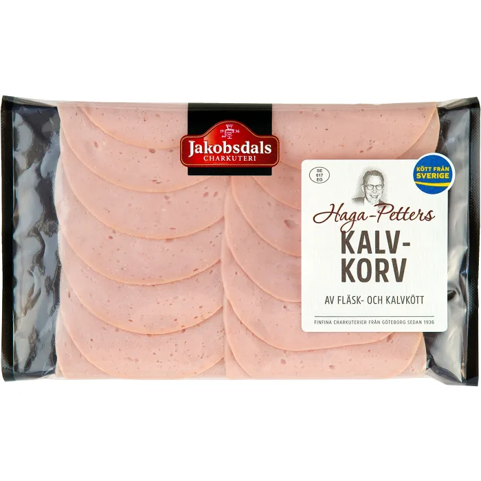 Kalvkorv Haga petters 120g Jakobsdals