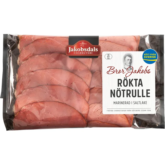 Nötrulle Rökt 100g Jakobsdals