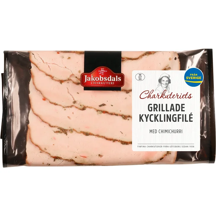 Rökt Kycklingfilé 100g Jakobsdals