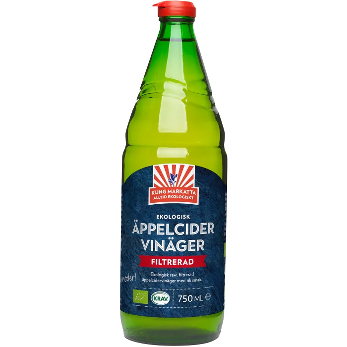 Äppelcider Vinäger 750ml KRAV Kung Markatta